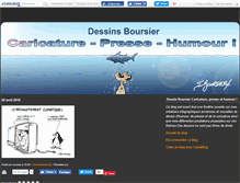 Tablet Screenshot of dessinboursier.com